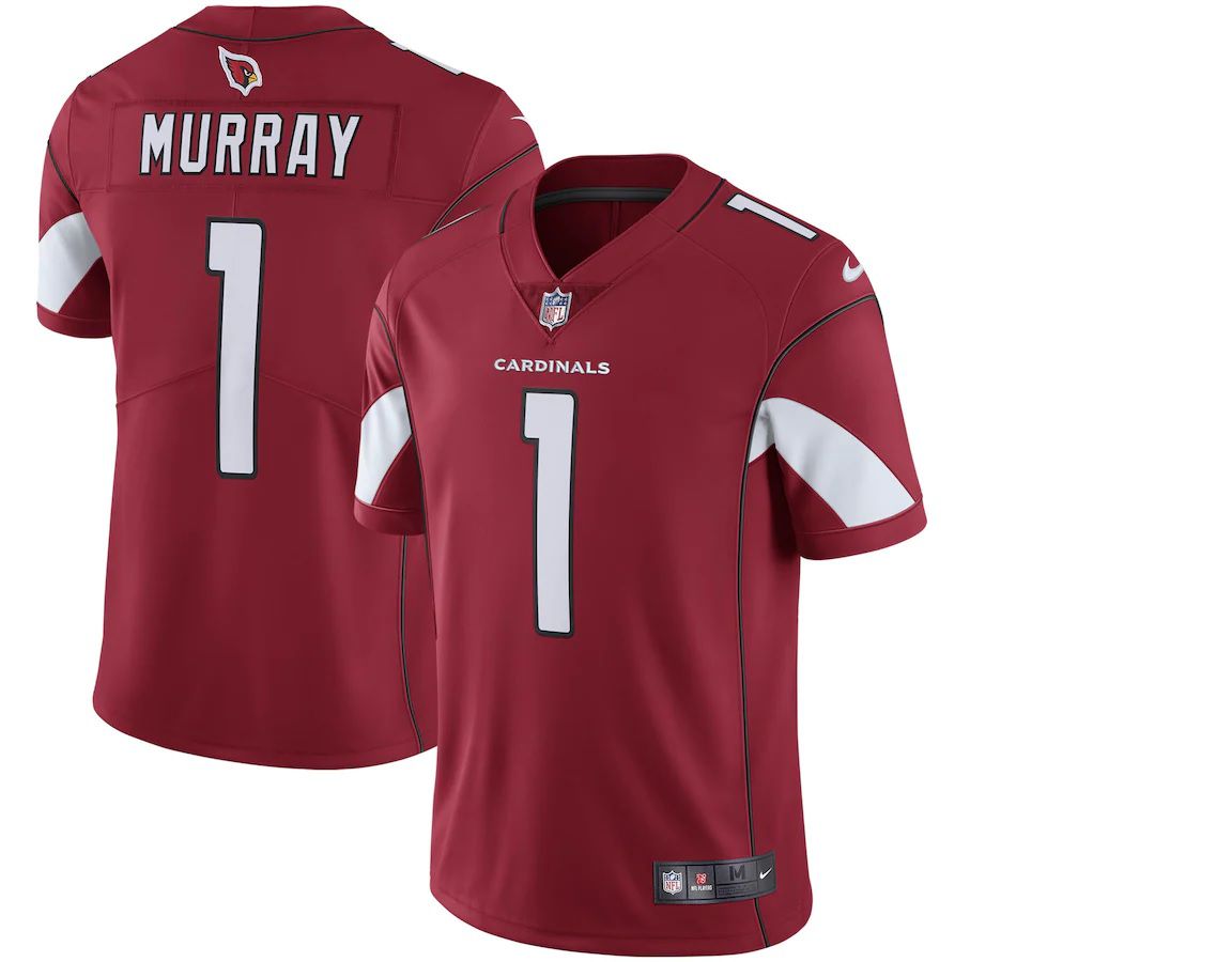 Men Arizona Cardinals 1 Kyler Murray Nike Cardinal Vapor Limited NFL Jersey